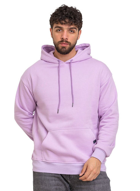 Lilac Over Size Hoodie - Khotwh